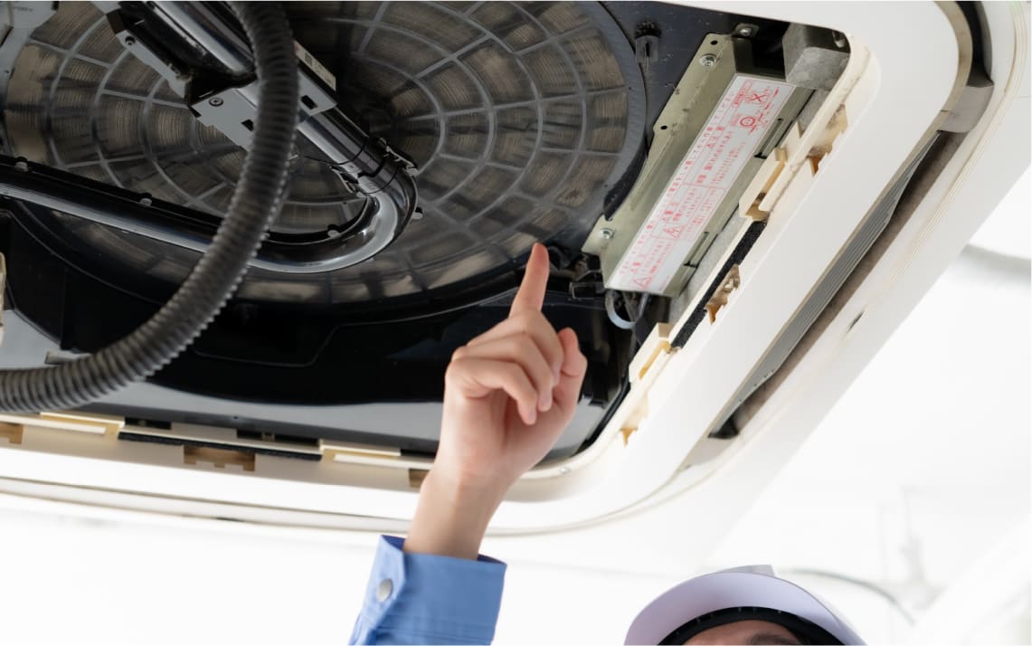 法人向けエアコン清掃、20年の経験